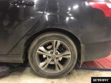 Installing a set of spacers to increase the ground clearance Ford Focus Lift Kits (leveling kits and coil spring spacer\strut spacer)