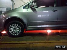Installing a set of spacers to increase the ground clearance Volkswagen Golf Plus Lift Kits (leveling kits and coil spring spacer\strut spacer)