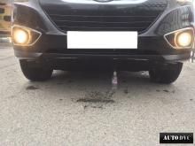 Installing a set of spacers to increase the ground clearance Hyundai ix35 Lift Kits (leveling kits and coil spring spacer\strut spacer)