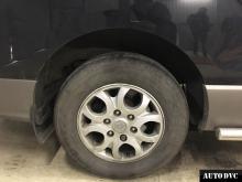 Installing a set of spacers to increase the ground clearance Hyundai Starex Lift Kits (leveling kits and coil spring spacer\strut spacer)