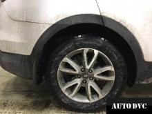 Installing a set of spacers to increase the ground clearance Hyundai Santa Fe Lift Kits (leveling kits and coil spring spacer\strut spacer)