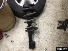 Installing a set of spacers to increase the ground clearance Hyundai Santa Fe Lift Kits (leveling kits and coil spring spacer\strut spacer)