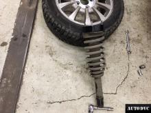 Installing a set of spacers to increase the ground clearance Hyundai Sonata IV (EF) Restyle Lift Kits (leveling kits and coil spring spacer\strut spacer)