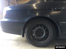 Installing a set of spacers to increase the ground clearance Hyundai Sonata IV (EF) Lift Kits (leveling kits and coil spring spacer\strut spacer)