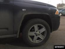 Installing a set of spacers to increase the ground clearance Jeep Compass Lift Kits (leveling kits and coil spring spacer\strut spacer)