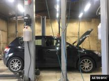 Installing a set of spacers to increase the ground clearance Kia Cee'd I Lift Kits (leveling kits and coil spring spacer\strut spacer)