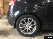 Installing a set of spacers to increase the ground clearance Kia Cee'd I Lift Kits (leveling kits and coil spring spacer\strut spacer)