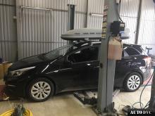 Installing a set of spacers to increase the ground clearance Kia Cee'd II Restyle Lift Kits (leveling kits and coil spring spacer\strut spacer)