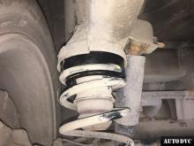 Installing a set of spacers to increase the ground clearance Kia Cerato Lift Kits (leveling kits and coil spring spacer\strut spacer)