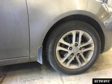 Installing a set of spacers to increase the ground clearance Kia Cerato Lift Kits (leveling kits and coil spring spacer\strut spacer)