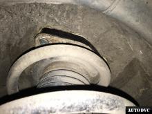 Installing a set of spacers to increase the ground clearance Kia Optima Lift Kits (leveling kits and coil spring spacer\strut spacer)