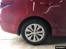 Installing a set of spacers to increase the ground clearance Kia Rio Lift Kits (leveling kits and coil spring spacer\strut spacer)