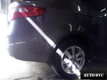 Installing a set of spacers to increase the ground clearance Kia Rio Lift Kits (leveling kits and coil spring spacer\strut spacer)