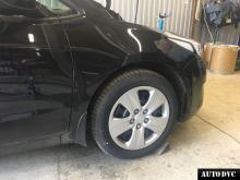 Installing a set of spacers to increase the ground clearance Kia Cerato III Lift Kits (leveling kits and coil spring spacer\strut spacer)