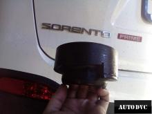 Installing a set of spacers to increase the ground clearance Kia Sorento Prime Lift Kits (leveling kits and coil spring spacer\strut spacer)