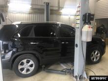 Installing a set of spacers to increase the ground clearance Kia Sorento Lift Kits (leveling kits and coil spring spacer\strut spacer)