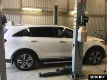 Installing a set of spacers to increase the ground clearance Kia Sorento Prime Lift Kits (leveling kits and coil spring spacer\strut spacer)