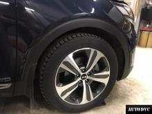 Installing a set of spacers to increase the ground clearance Kia Sorento Prime Lift Kits (leveling kits and coil spring spacer\strut spacer)