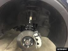 Installing a set of spacers to increase the ground clearance Kia Sorento Prime Lift Kits (leveling kits and coil spring spacer\strut spacer)