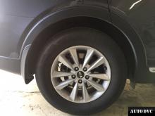 Installing a set of spacers to increase the ground clearance Kia Sorento III Prime Restyle Lift Kits (leveling kits and coil spring spacer\strut spacer)
