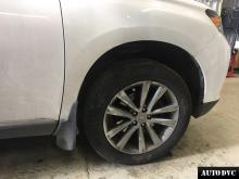 Installing a set of spacers to increase the ground clearance Lexus RX Lift Kits (leveling kits and coil spring spacer\strut spacer)