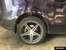 Installing a set of spacers to increase the ground clearance Mazda 5 I (CR) Lift Kits (leveling kits and coil spring spacer\strut spacer)