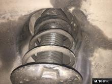 Installing a set of spacers to increase the ground clearance Mercedes-Benz A-klasse III (W176) Lift Kits (leveling kits and coil spring spacer\strut spacer)