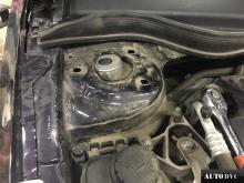 Installing a set of spacers to increase the ground clearance Mercedes-Benz A-klasse III (W176) Lift Kits (leveling kits and coil spring spacer\strut spacer)