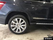Installing a set of spacers to increase the ground clearance Mercedec GLK Kits (leveling kits and coil spacer\strut spacer)