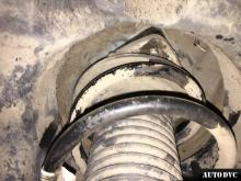 Installing a set of spacers to increase the ground clearance Mercedes-Benz B-klasse II (W246) Lift Kits (leveling kits and coil spring spacer\strut spacer)