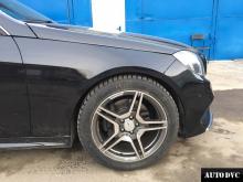 Installing a set of spacers to increase the ground clearance Mercedes-Benz E-klasse IV (W212, S212, C207) Lift Kits (leveling kits and coil spring spacer\strut spacer)