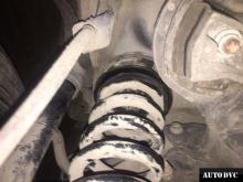 Installing a set of spacers to increase the ground clearance Mercedes-Benz E-klasse IV (W212, S212, C207) Lift Kits (leveling kits and coil spring spacer\strut spacer)