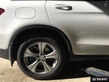 Installing a set of spacers to increase the ground clearance Mercedes-Benz GLC X253 Lift Kits (leveling kits and coil spring spacer\strut spacer)