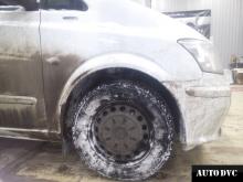 Installing a set of spacers to increase the ground clearance Mercedes-Benz Vito II (W639) Lift Kits (leveling kits and coil spring spacer\strut spacer)