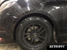 Installing a set of spacers to increase the ground clearance Mercedes-Benz Vito III (W447) Lift Kits (leveling kits and coil spring spacer\strut spacer)