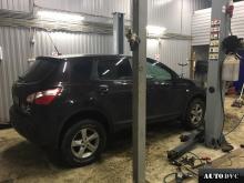 Installing a set of spacers to increase the ground clearance Nissan Qashqai I Lift Kits (leveling kits and coil spring spacer\strut spacer)
