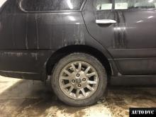 Installing a set of spacers to increase the ground clearance Nissan Primera II (P11) Lift Kits (leveling kits and coil spring spacer\strut spacer)