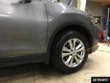 Installing a set of spacers to increase the ground clearance Nissan X-Trail t32 Lift Kits (leveling kits and coil spring spacer\strut spacer)