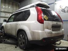 Installing a set of spacers to increase the ground clearance Nissan X-Trail Lift Kits (leveling kits and coil spring spacer\strut spacer)