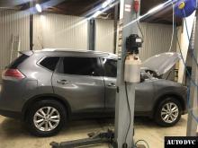 Installing a set of spacers to increase the ground clearance Nissan X-Trail t32 Lift Kits (leveling kits and coil spring spacer\strut spacer)
