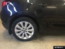 Installing a set of spacers to increase the ground clearance Opel Astra J Kits (leveling kits and coil spacer\strut spacer)