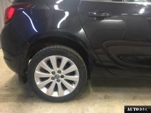 Installing a set of spacers to increase the ground clearance Opel Astra J Kits (leveling kits and coil spacer\strut spacer)