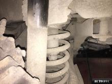 Installing a set of spacers to increase the ground clearance Opel Antara I Lift Kits (leveling kits and coil spring spacer\strut spacer)