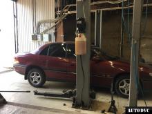 Installing a set of spacers to increase the ground clearance Opel Omega Lift Kits (leveling kits and coil spring spacer\strut spacer)