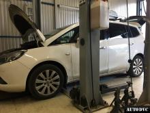 Installing a set of spacers to increase the ground clearance Opel Zafira Lift Kits (leveling kits and coil spring spacer\strut spacer)