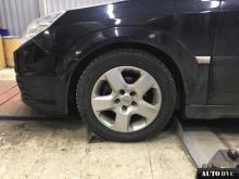Installing a set of spacers to increase the ground clearance Opel Vectra C Lift Kits (leveling kits and coil spring spacer\strut spacer)