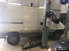 Installing a set of spacers to increase the ground clearance Peugeot Boxer I Lift Kits (leveling kits and coil spring spacer\strut spacer)