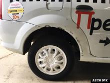 Installing a set of spacers to increase the ground clearance Renault Logan Lift Kits (leveling kits and coil spring spacer\strut spacer)