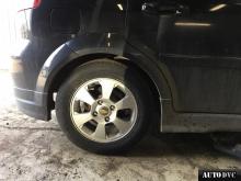 Installing a set of spacers to increase the ground clearance Chevrolet Lacetti Lift Kits (leveling kits and coil spring spacer\strut spacer)