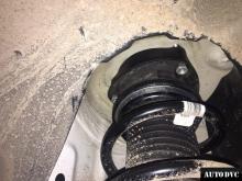 Installing a set of spacers to increase the ground clearance Skoda Kodiaq Kits (leveling kits and coil spacer\strut spacer)